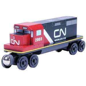  Whittle Shortline Railroad   Canadian National Diesel Engine Wooden 