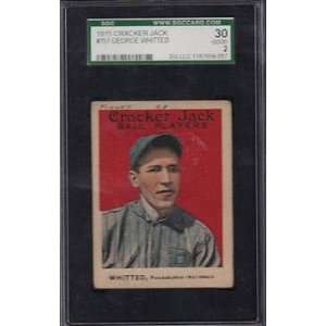  1915 Cracker Jack #151 George Whitted SGC 30 Sports Collectibles