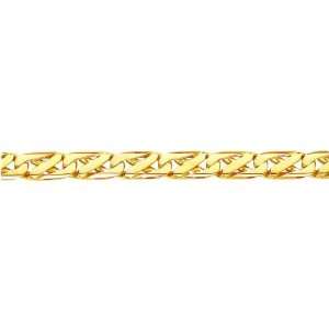  14 karat gold Fancy Link Bracelet 8.5 Jewelry
