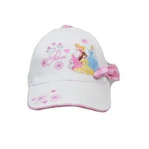   Baseball Cap   Disney   Princess  Pink Bow White Kids 