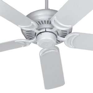  By Quorum Venture Collection White Finish Ceiling Fan 
