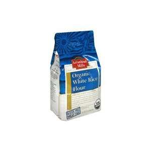  Arrowhead Mills White Rice Flour, Organic, 32 oz, (pack of 