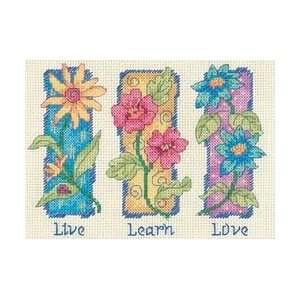  Live, Learn, Love Mini Counted Cross Stitch Kit (limited 
