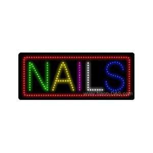  Nails Outdoor LED Sign 13 x 32