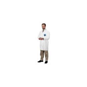   TY212SWHSM003000 Disposable Lab Coats,White,S,PK 30