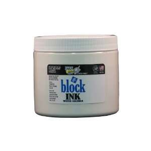   Soluble Block Printing Ink Jar, White, 16 Ounce Arts, Crafts & Sewing