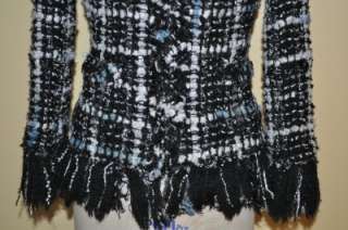 Chanel 10A Classic Fringed Tweed Jacket 38 NEW SOLD OUT  