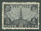 RUSSIA  1933. Scott #477 Fresh stamp. Very Fine, Mint Never Hinged
