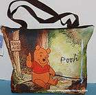Winnie The Pooh Disney Drawstring Backpack NEW B
