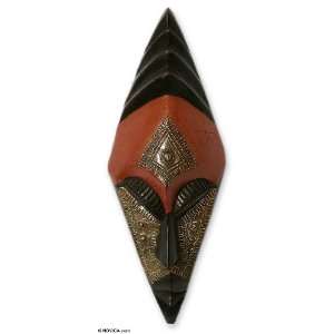  Congolese wood African mask, Keeping Order