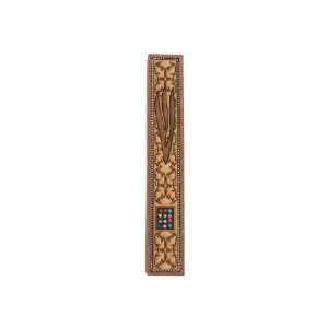  12 Centimeter Mezuzah with Hoshen Stones and Large Shin in 
