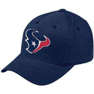  NFL Reebok Houston Texans Navy Youth Basic Logo Brushed Cotton 