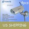 5x OEM TENVIS Wireless Wifi IP Outdoor Camera Waterproof CCTV Day 
