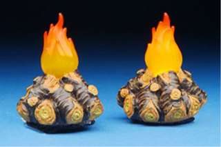 Lighted Campfires 2 Pc Set (5659 7 Fontanini 5 Series)  