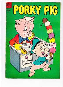 Porky Pig 35 Ice Cream Cover Dell File Copy  
