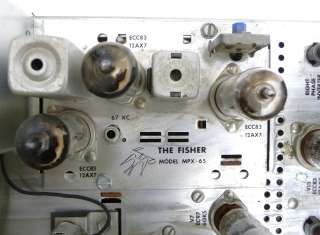 VINTAGE FISHER 500 C STEREO TUBE AMPLIFIER FM MULTIPLEX RECEIVER AMP 