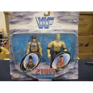  WWF   1998   2 Tuff   Series 1   Rare Set   Chyna & HHH 