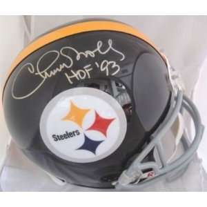  Chuck Noll Autographed Helmet   F S JSA
