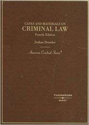   Law, (0314177191), Joshua Dressler, Textbooks   