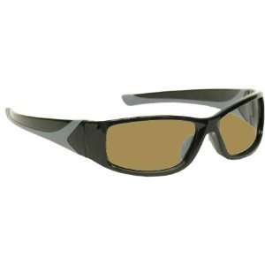  Polarized Fishing Sunglasses in Stylish Black Frame 