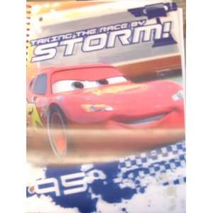 Disney Cars 2 Lenticular Notebook ~ Taking the Race by Storm (Wide 