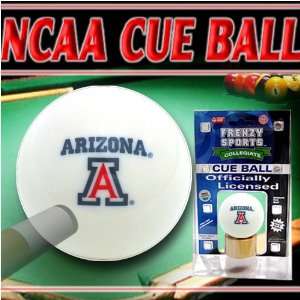 University of Arizona Wildcats Cue Ball   ficially Licensed Billiards