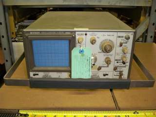 Hitachi V 550B Oscilloscope 50MHz for Parts or Repair  