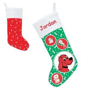    Clifford Holiday Characters Christmas Stocking