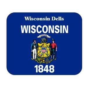  US State Flag   Wisconsin Dells, Wisconsin (WI) Mouse Pad 