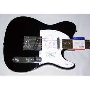  The Police Autographed Signed Guitar PSA/DNA COA 