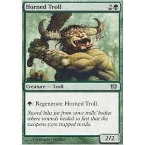    the Gathering   Horned Troll   Eighth Edition   Foil Toys & Games