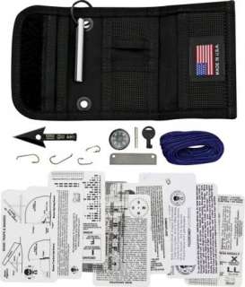 ESEE Knives Izula Gear Wallet Kit Survival KIT USA  