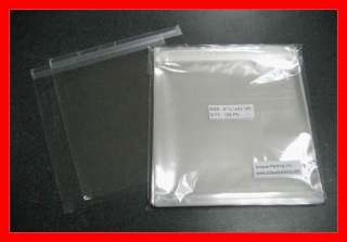 500 Pcs   6 11/16 x 6 9/16 Resealable Cello Bags for 6.5x6.5 Card