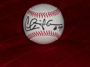 Charlie Sheen Major League signed baseball Wild Thing  