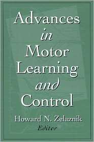   and Control, (0873229479), Howard Zelaznik, Textbooks   