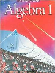 Algebra 1, (003052217X), James E. Schultz, Textbooks   