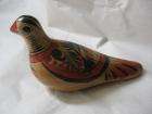 Vintage V Silva Signed Tonala Mexico Pottery Bird  