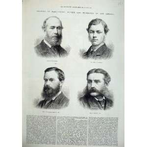  1878 Parliament Wharncliffe Loudoun Tennant Egerton
