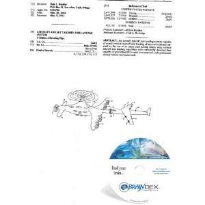  CD for AIRCRAFT AND JET TAKEOFF AND LANDING SYSTEM 