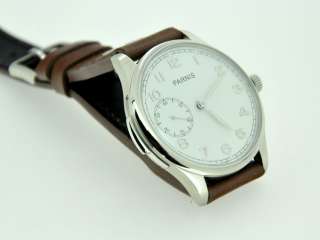   White Dial Special@9 Silvery Number Asian 6497 Man Watch X073 C  