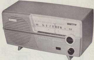 1961 CHANNEL MASTER 6511 RADIO SERVICE MANUAL SCHEMATIC photofact 
