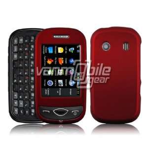  VMG Samsung Corby Plus B3410 Cell Phone   Red Hard 2 Pc 