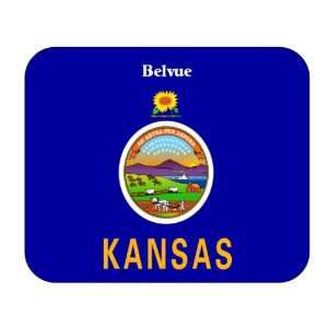  US State Flag   Belvue, Kansas (KS) Mouse Pad Everything 