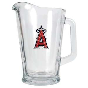Los Angeles Angels MLB 60oz Glass Pitcher   Primary Logo  