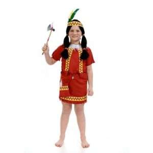  Native American Indian Girl Child Halloween Costume Size 4 