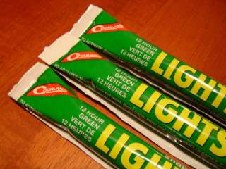 Emergency Survival Glow Light Sticks (x6)   72 hours  