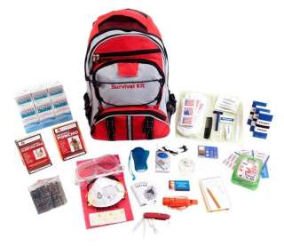 72 Hour 1 Person Gaurdian Deluxe Survival Kit Bug Out Bag Emergency 