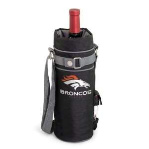  Denver Broncos Single Bottle Wine Sack (Black) Sports 