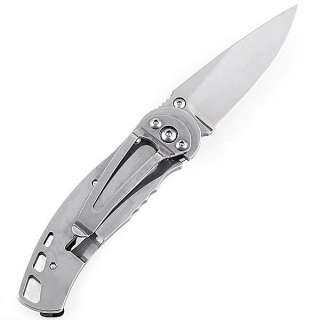 SANRENMU SRM 736 FOLDING KNIFE Blade 6.4cm G10 Skeleton New  