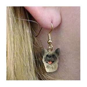  Akita Gray Earrings Hanging 